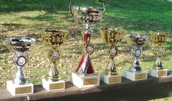 poháry z Klubové výstavy 2007